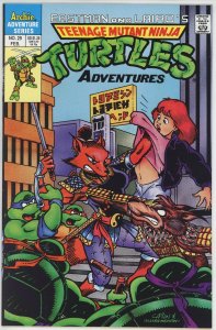 Teenage Mutant Ninja Turtles Adventures #29 (1989) 9.2 NM- *Midnight Sun*