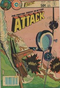 Attack (4th Series) #24 FN; Charlton | save on shipping - details inside