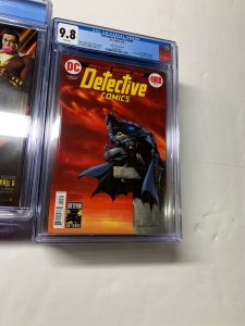 Detective Comics 1000 Cgc 9.8 Variant Complete Set Regular And 1930’s-2010’s