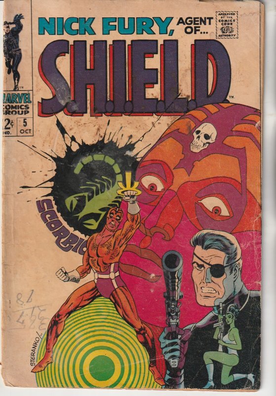 Nick Fury, Agent of SHIELD #5 (1968)
