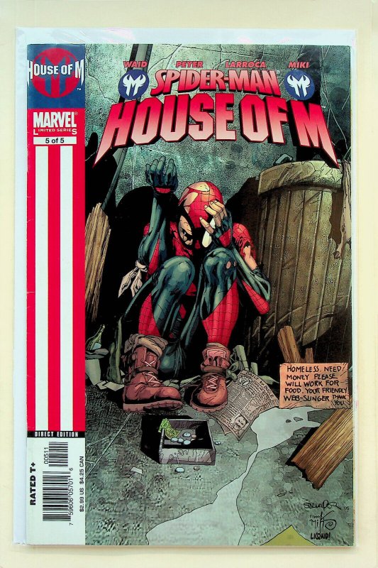 Spider-Man: House of M #1-5 (Aug-Dec 2005, Marvel) - 5 comics - Near Mint