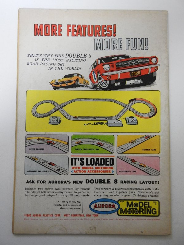 The Atom #23 (1966) GD Condition moisture stain, 2 centerfold wraps detached