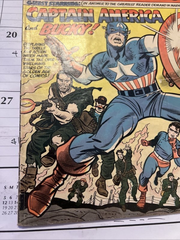 Sgt. Fury and His Howling Commandos 13 Captain America 1964 Low Grade