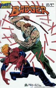 Badger #22 VF/NM ; First | Mike Baron