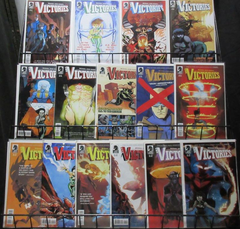 THE VICTORIES (Dark Horse, 2013) #1-15 COMPLETE! VF-NM Michael Avon Oeming 