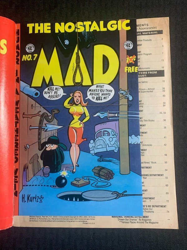 1979 MAD SUPER SPECIAL Magazine #28 GD+ 2.5 with Nostalgic #7 Comic Insert