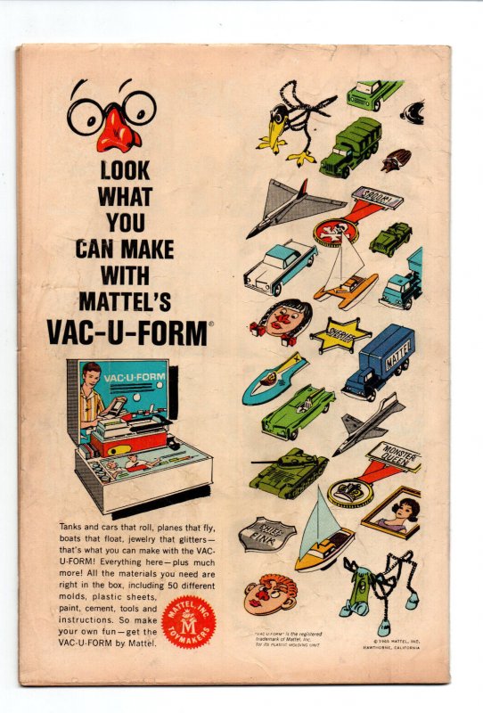 Green Lantern #45 - Golden Age Green Lantern Alan Scott appearance - 1966 - VG