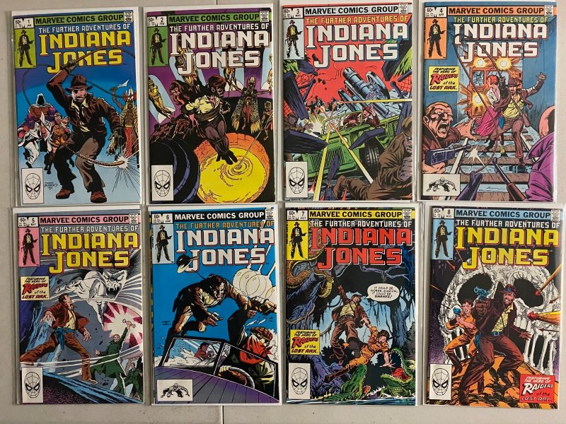 Further Adventures of Indiana Jones lot #1-30 Marvel (avg 6) 30 diff (1983-'85)