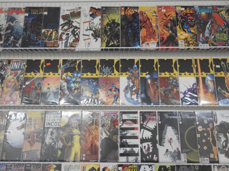 Huge Lot 150+ Comics W/ X-O-Manowar,  Aria,  Buffy Vampire Slayer+ Avg VF Cond!
