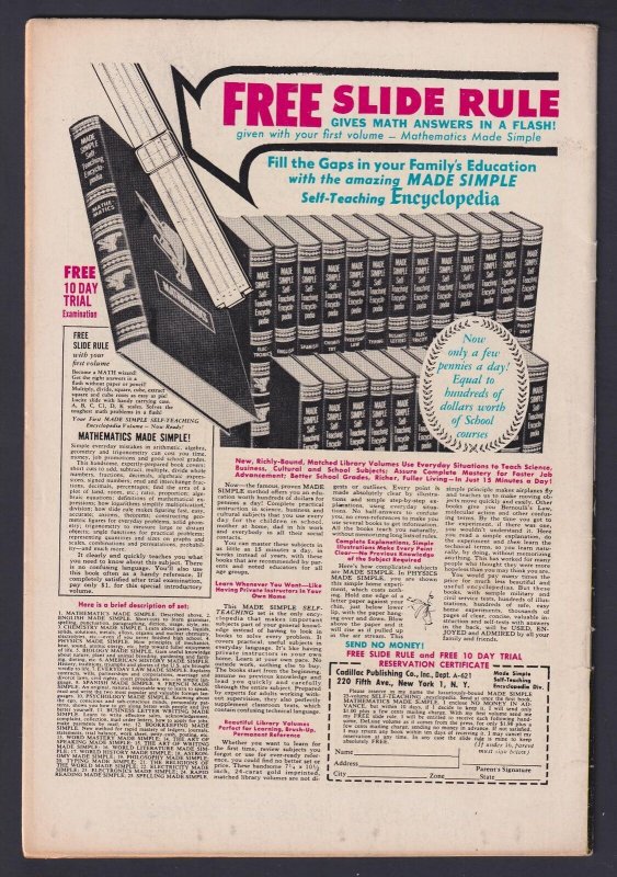 Unknown Worlds #39 6.0 FN ACG Comic - Apr 1965