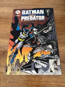 Lot Of 3 Batman Vs. Predator DC Dark Horse Comic Books # 1 2 3 VF-NM 20 J408