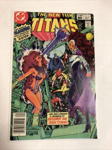 New Teen Titans (1982) # 23 (VF/NM) 1st Blackfire | 1st Vigilante | Newsstand