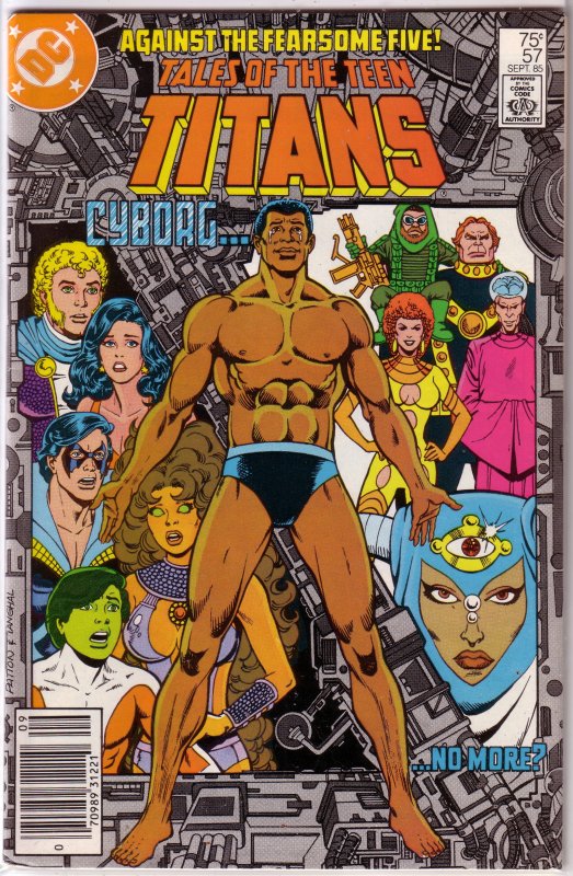 Tales of the Teen Titans (NTT vol. 1, 1980) #57 GD/VG Wolfman/Patton, Cyborg