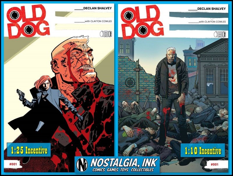 OLD DOG #1 1:10 NOWLAN + 1:25 SAMNEE IMAGE COMICS 2022 PRESALE PROSHIPPER 8/24 