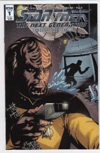 STAR TREK TNG THROUGH THE MIRROR (2018 IDW) #1 VARIANT CVR B JOHNSON
