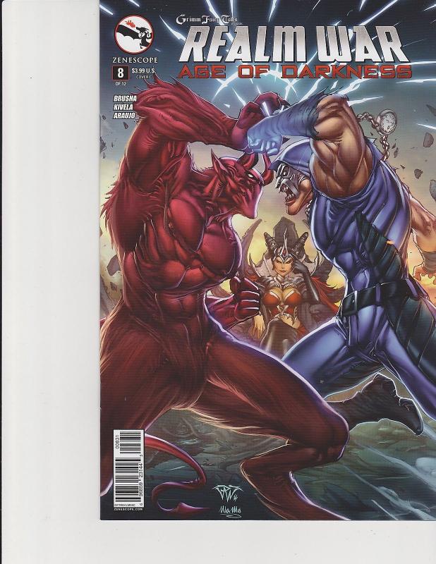 Realm War #8 Cover C Zenescope Age of Darkness Comic GFT NM Pantalena