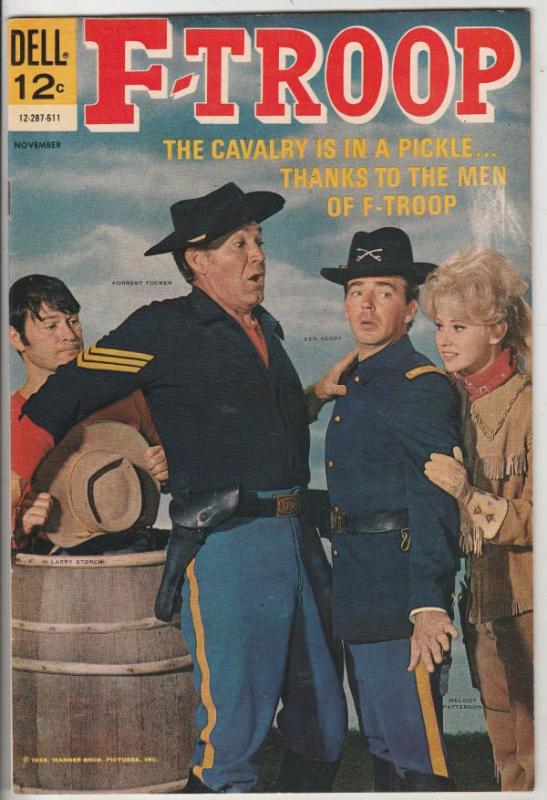 F-Troop #2 (Nov-66) VF+ High-Grade Forest Tucker, Larry Storch, Ken Berry