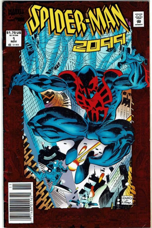 Spider-Man 2099 #1 1st Miguel O'Hara Newsstand VF