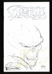 Spawn #150 VF/NM 9.0 Capullo Variant Black and White 2005!