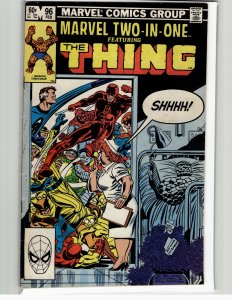 Marvel Two-in-One #96 (1983) The Thing