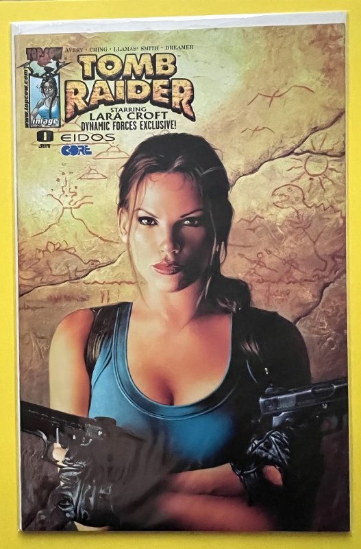 TOMB RAIDER 0 DYNAMIC FORCES VARIANT COVER (2001) B3