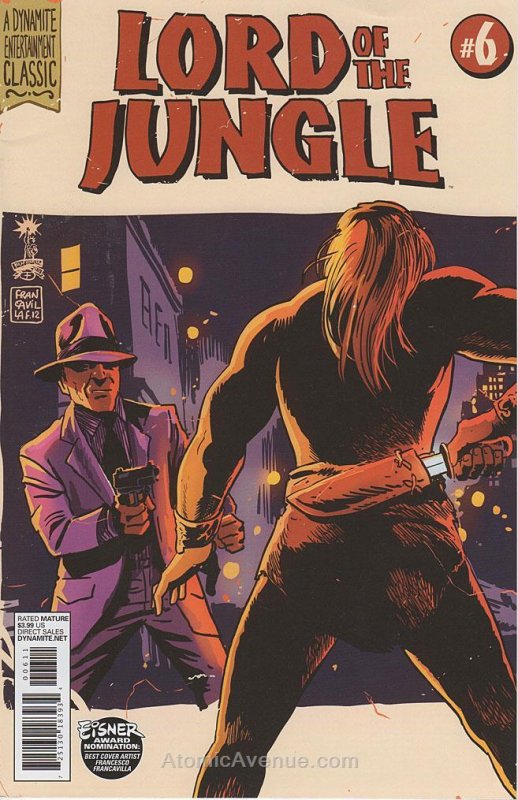 Lord of the Jungle #6C VF ; Dynamite