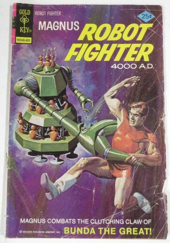 MAGNUS ROBOT FIGHTER 43 (Gold Key, /1976)GOOD MINUS(G-) COMICS BOOK