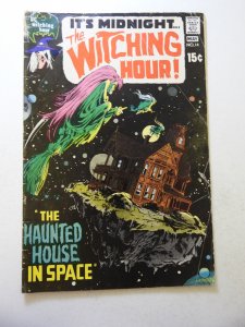 The Witching Hour #14 (1971) GD/VG Cond 1/4 spine split cf detached at 1 staple