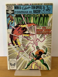 Iron Man lot 121, 134, 153, 154 mid/hi grade lot 153 has sm tear on back cover.