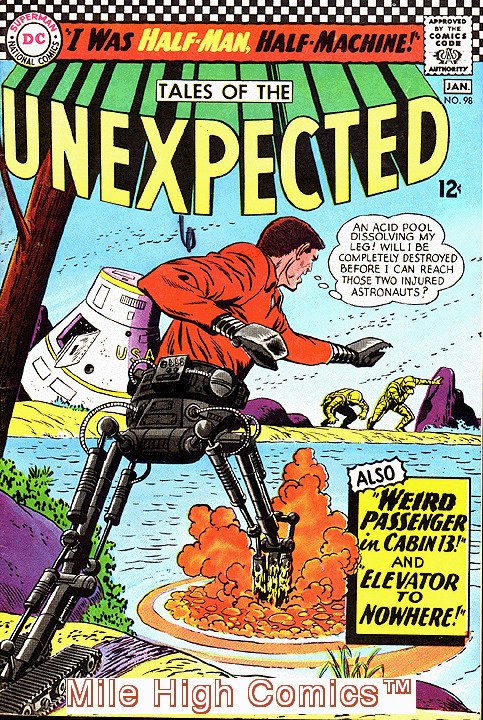 UNEXPECTED (1956 Series) (TALES OF THE UNEXPECTED #1-104) #98 Fair Comics