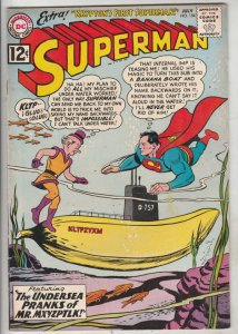 Superman #154 (Jul-62) FN/VF+ High-Grade Superman, Jimmy Olsen,Lois Lane, Lan...