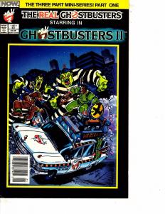 Lot Of 2 Comic Eastern Untouchables #4 and Now Ghostbusters II #1 ON13
