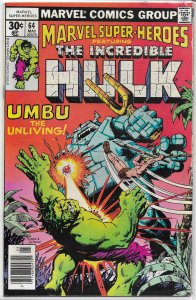 Marvel Super-Heroes (vol. 1, 1967) # 64 FR (rep. Incredible Hulk 110) Ka-Zar