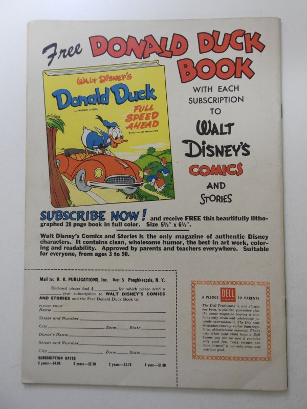 Walt Disney's Comics & Stories #176 (1955) Carl Barks! Sharp VG Condition!