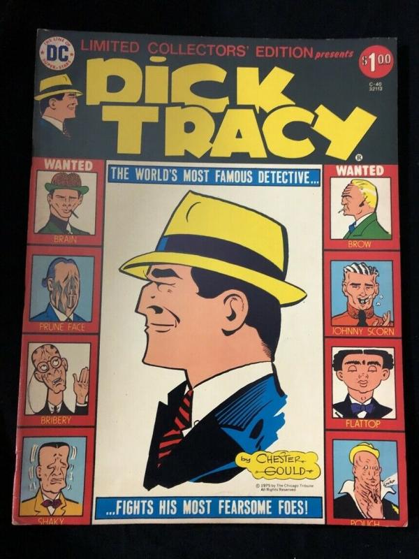 Limited Collectors' Edition Dick Tracy #C-40-DC-Treasury Edition FN