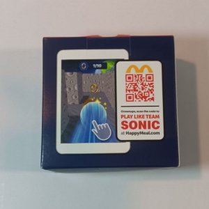 TAILS BLUE ROLLER W/STICKER | SONIC THE HEDGEHOG 3 #06 | MCDONALDS 2024 | NIB