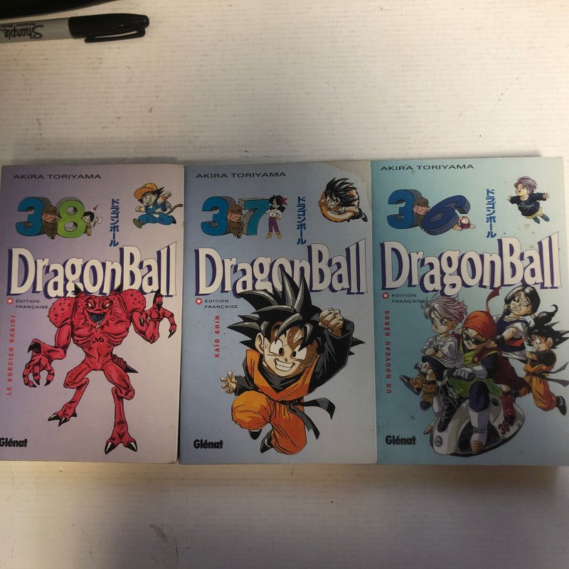 Dragon Ball Comic Books in Manga 