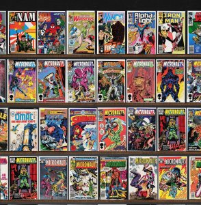 Huge Lot 150+ Comics with Micronauts, The Uncanny X-Men & More!