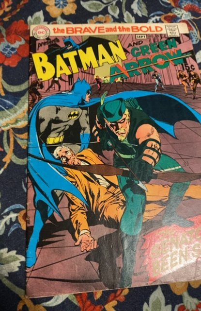 The Brave and the Bold #85 (1969)Batman/Green arrow adams