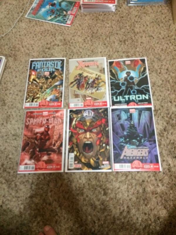 Age Of Ultron 1 2 3 4 5 6 7 8 9 10 All Nm/M Near Mint Variant Collection! C Pics