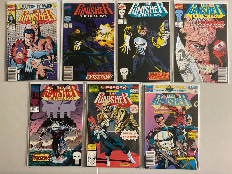 Punisher lot #2-56 + 2 Annuals Marvel 2nd (average 6.0) 31 diff (1987 to 1991)