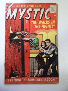 Mystic #53 GD/VG Condition moisture stains