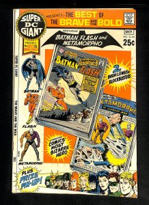 Super DC Giant #16 S-16 Brave and the Bold Batman Flash!