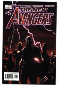 New Avengers #1 2005 First issue Spider-Man joins 