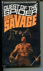 DOC SAVAGE-QUEST OF THE SPIDER-#68-ROBESON-G/VG-JAMES BAMA COVER-1ST EDITION VG