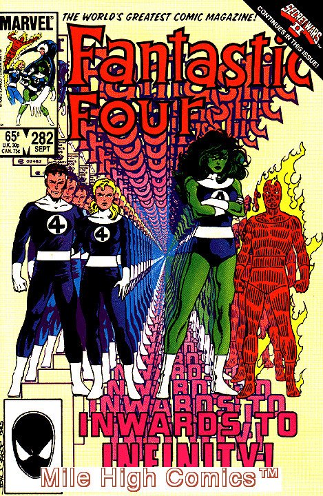 FANTASTIC FOUR  (1961 Series)  (MARVEL) #282 Near Mint Comics Book