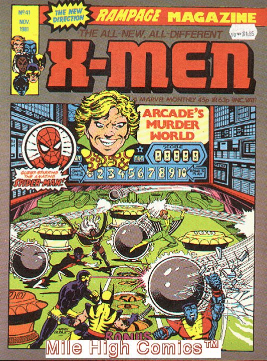 Rampage Magazine Monthly (Hulk, X-Men) (1977 Series) #41 Fine ...