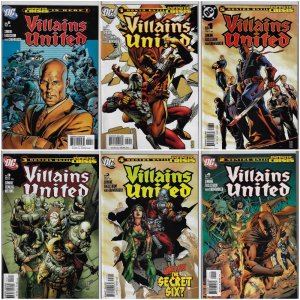 Villains United #1-6 (DC, 2005) NM