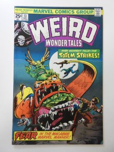 Weird Wonder Tales #13 (1975) VF- Condition!