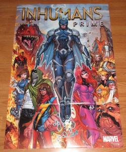 Inhumans Prime Folded Promo Poster - Jonboy Meyers / Marvel (24 x 36) - New!